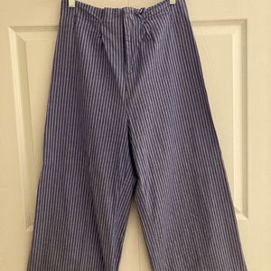 A New Day wide leg high waist cotton striped pant